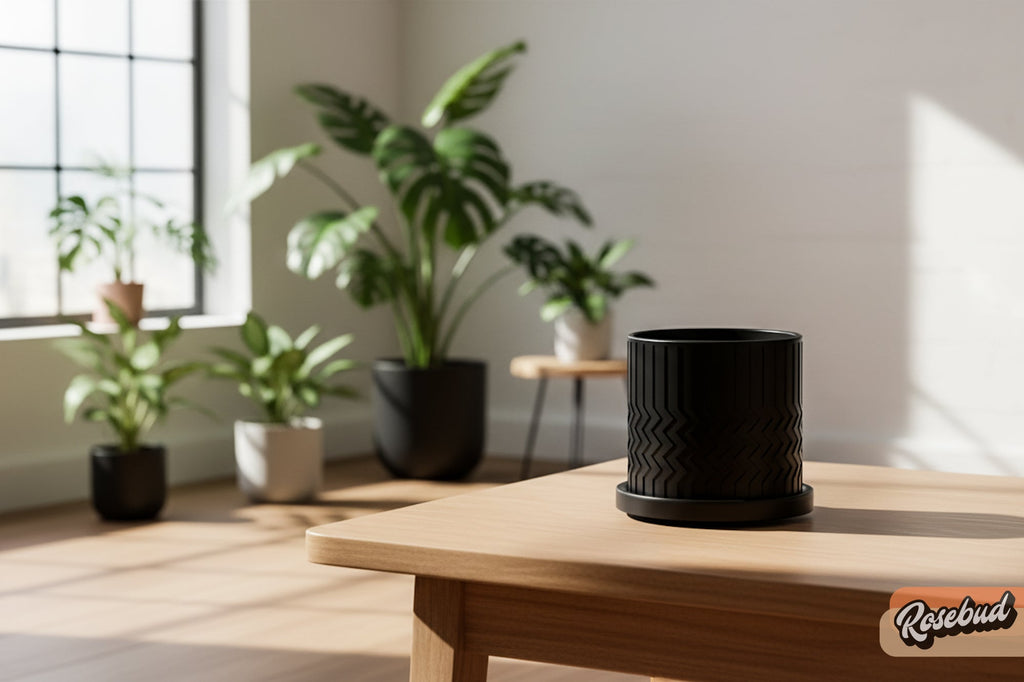 Minimalist Zig-Zag Planter